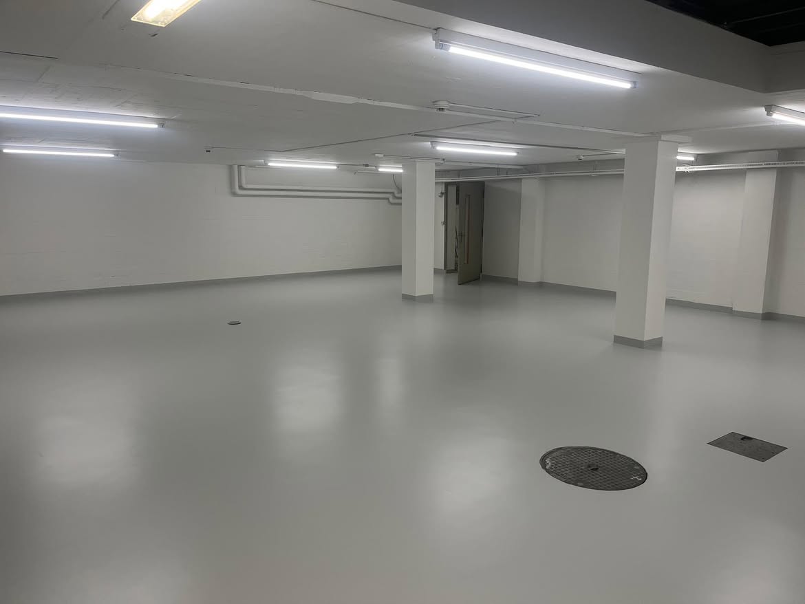 Tiefgarage nach der Sanierung von RENOFIN GmbH