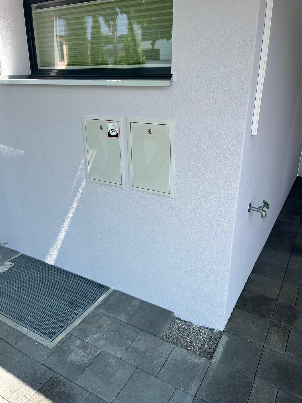 Fassadendetail am Neubau von RENOFIN GmbH